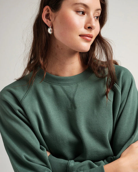 Sage Leaf Fleece Classic Sweater