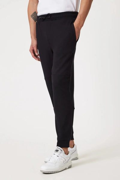 Black Pull On Sweatpant