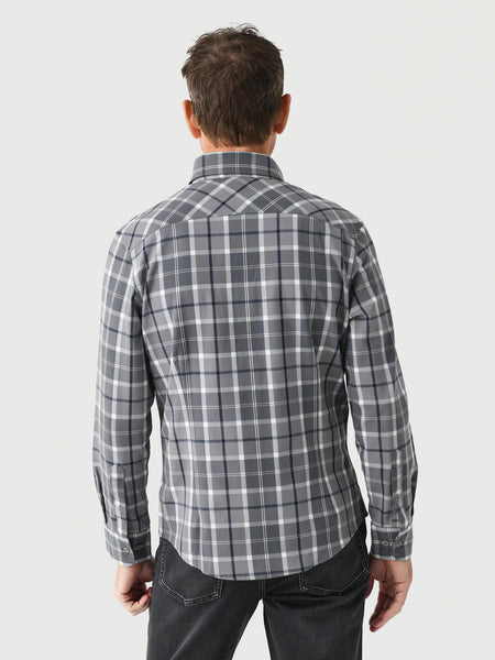 Pewter Timothy Plaid City Flannel