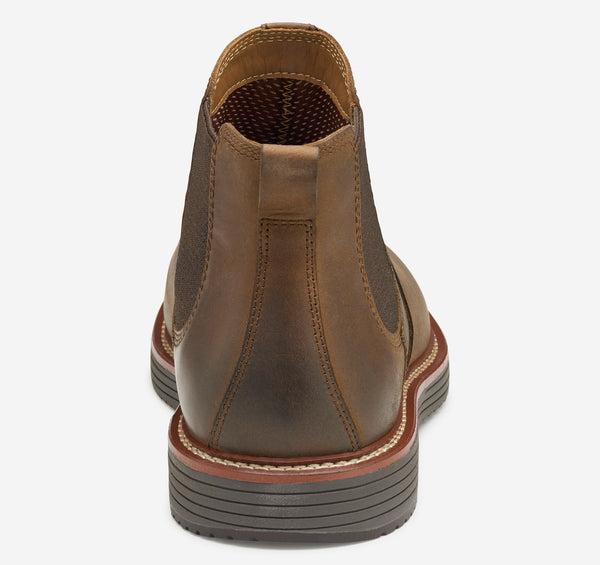 Brown Oiled Full Grain Braydon Chelsea Boot