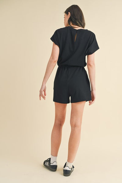 Black Goose Romper