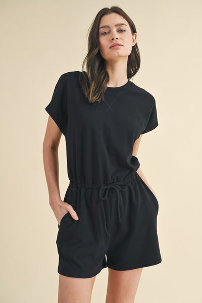 Black Goose Romper