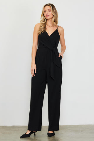 Botticelli Black Jumpsuit