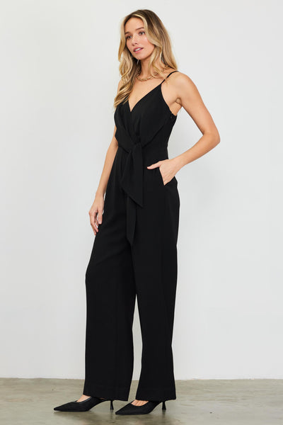 Botticelli Black Jumpsuit