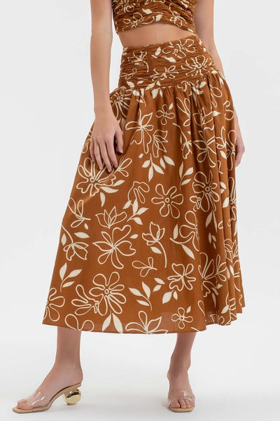 Brown Maisie Skirt