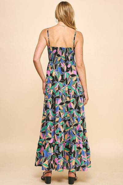 Black Ponza Maxi Dress