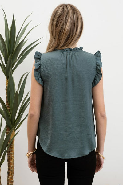 Teal Zayla Top