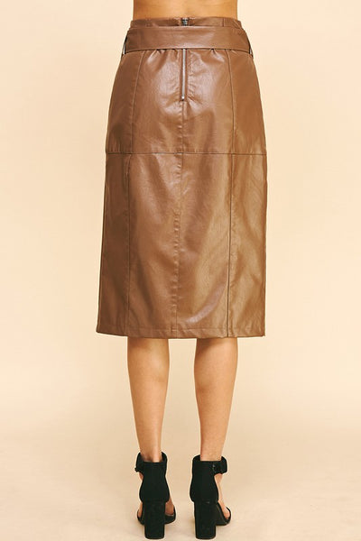 Brown Selene Skirt