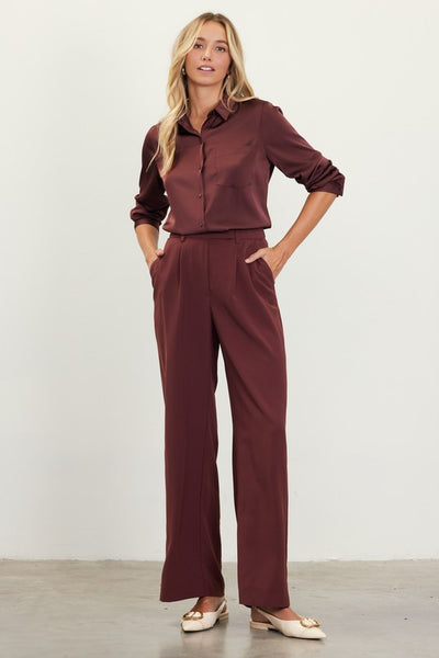 Chocolate Scarlett Trouser