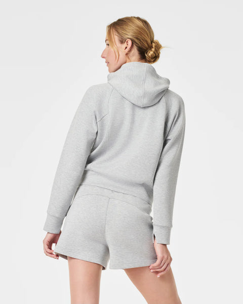 Lit Grey Heather Airessentials Full Zip Hoodie