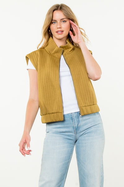 Vetivier Ribbed Vest