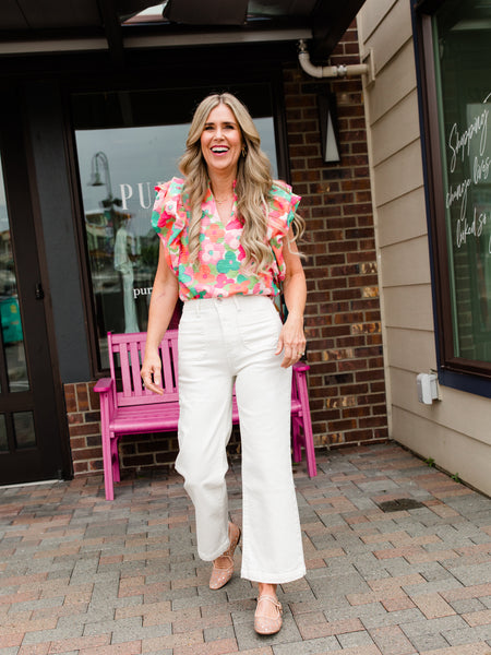 Pink  Lewiston Blouse