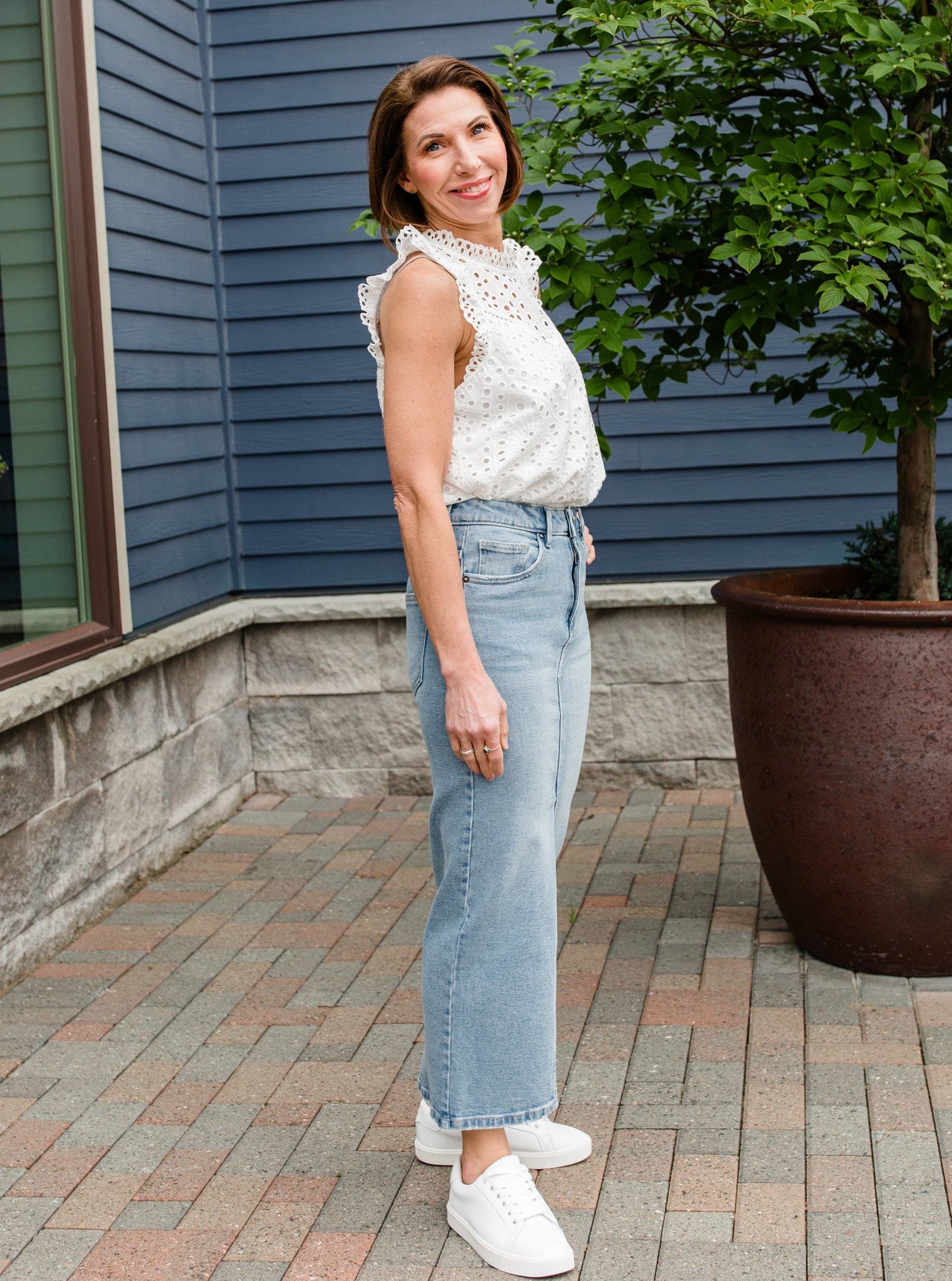 Medium Blue Wash Skirt