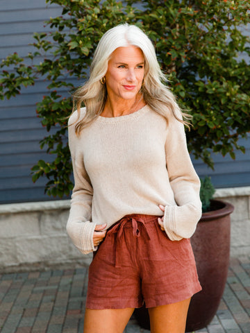 Oatmeal Heather Emerson Sweater