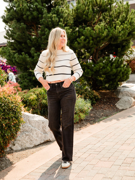 Natural Milan Stripe Sweater