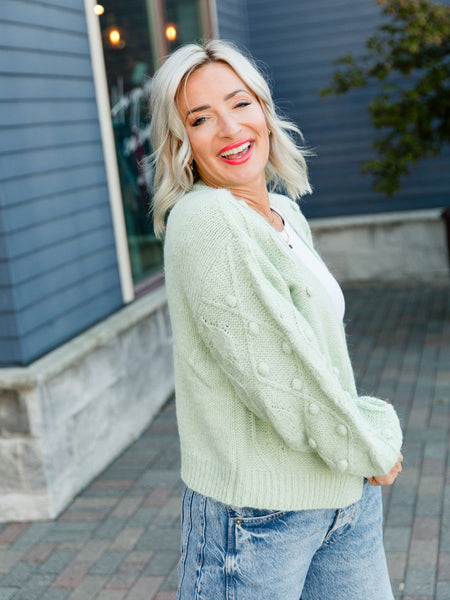 Mint Harbor Cardigan