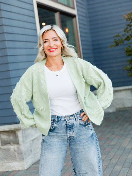 Mint Harbor Cardigan