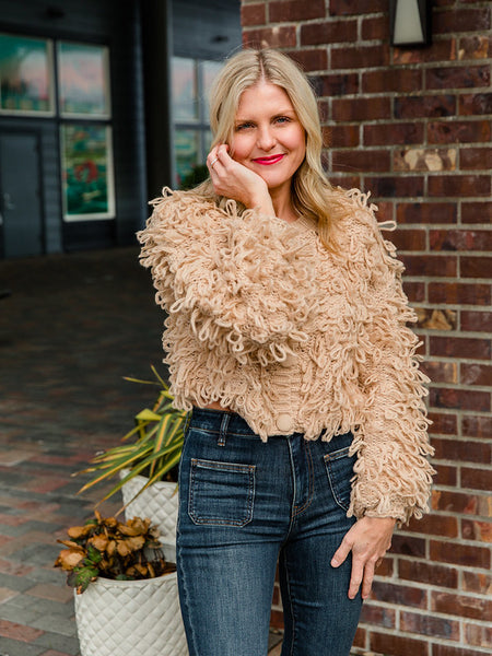 Oatmeal Florence Cardigan