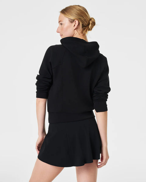 Black Heather Airessentials Full Zip Hoodie