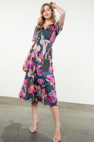 Lillian floral Dress