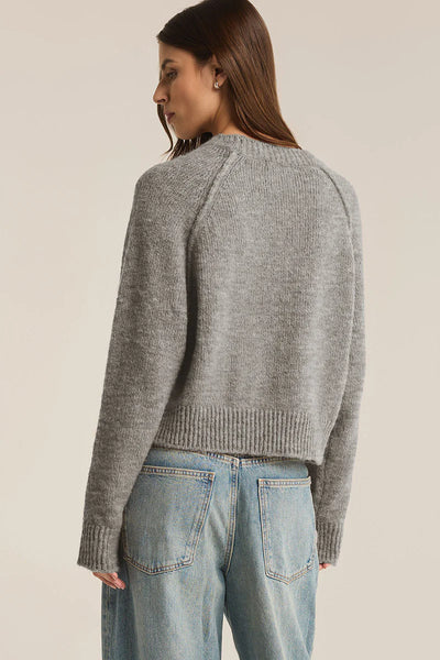 Classic Heather Grey Adrian Sweater