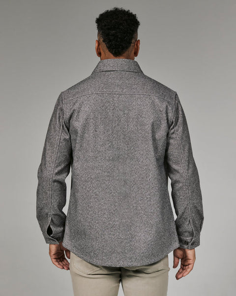 Grey Generation Herringbone Shacket