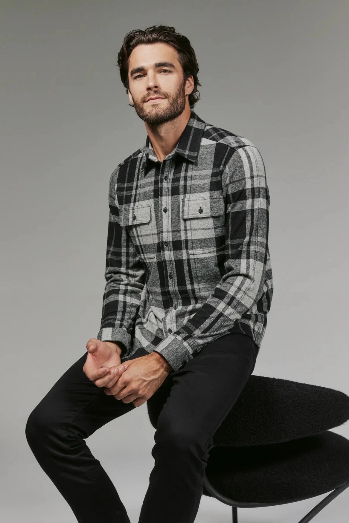 Black Generation 4-Way Stretch Shirt