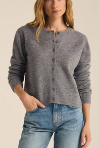 Classic Heather Grey Outlook Cardigan