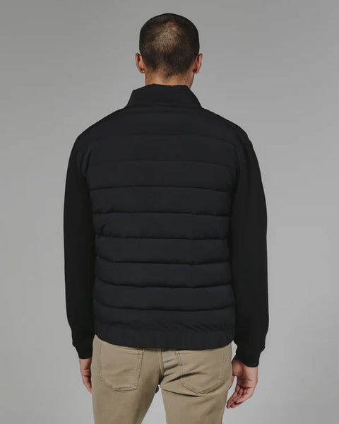 Black Rev Puffer Full Zip