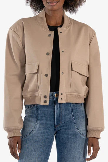 Khaki Camila Bomber Jacket