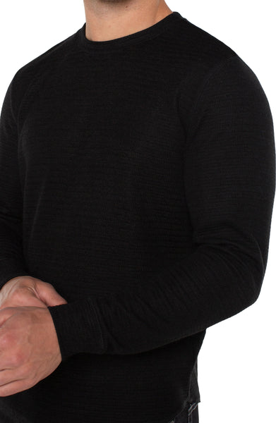 Black Crew Neck Sweater