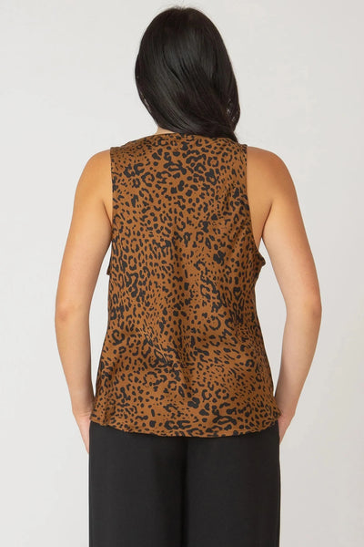 Leopard Spots Scoop Neck Tank