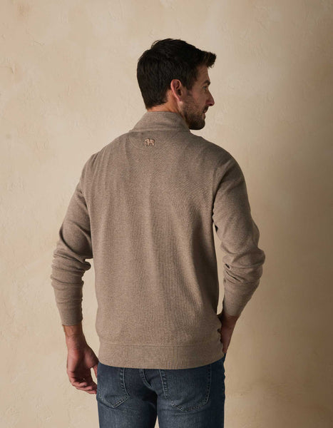 Taupe Puremeso Weekend Quarter Zip