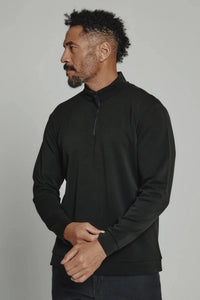 Black Rev Quarter-Zip