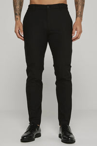 Black Infinity  Athletic Chino Pant