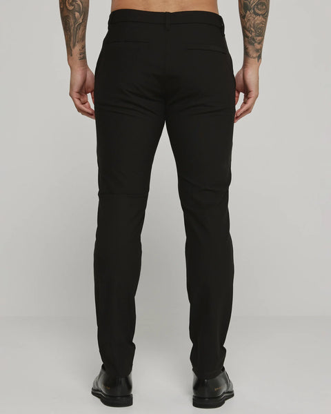 Black Infinity  Athletic Chino Pant