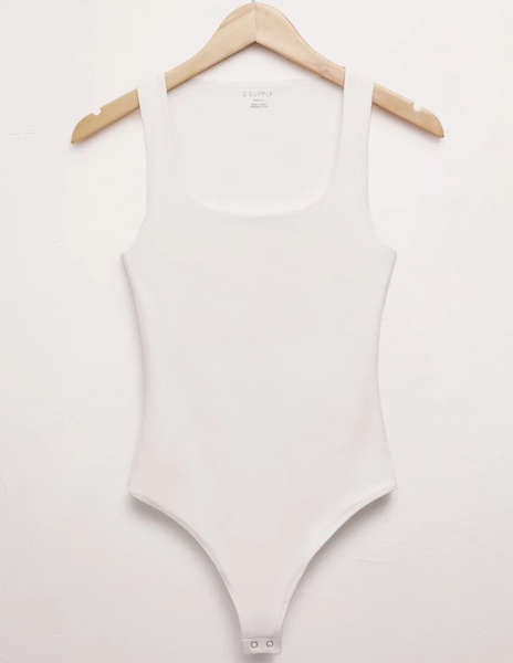 White Alana So Smooth Bodysuit