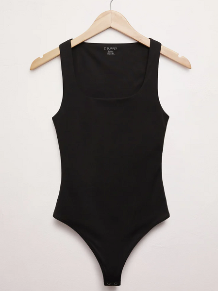 Black Alana So Smooth Bodysuit