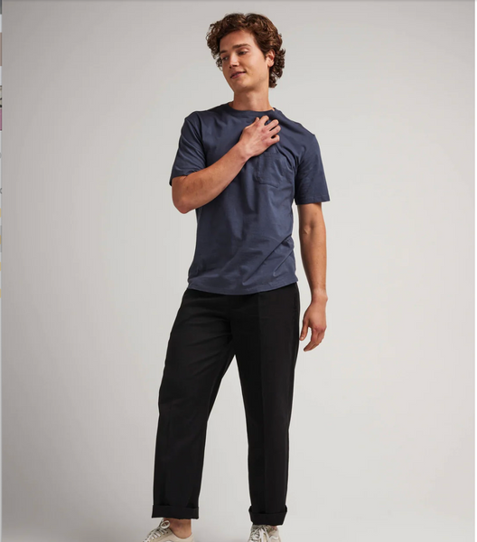 Blue Nights Pima Pocket Tee