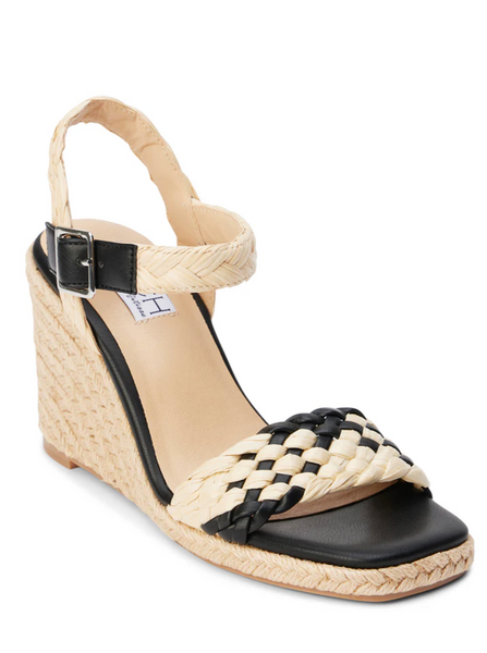 Black Getty Wedge