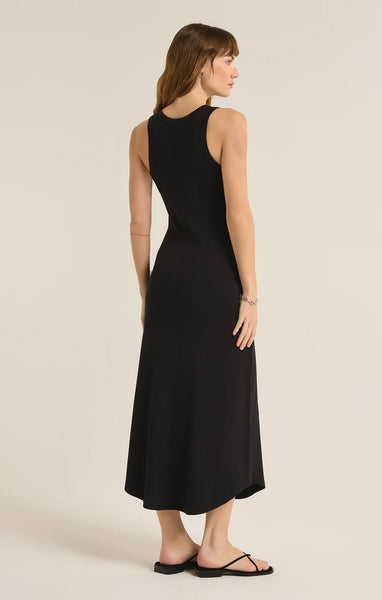 Black Goodwin Midi Dress