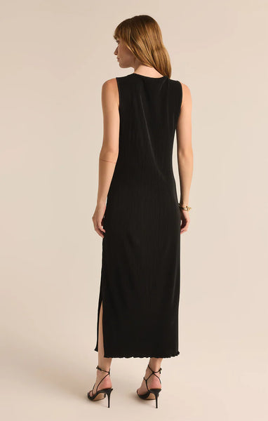 Black Gatsby Midi Dress