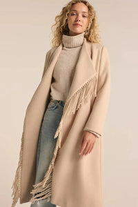 Natural Alchemist Fringe Coat