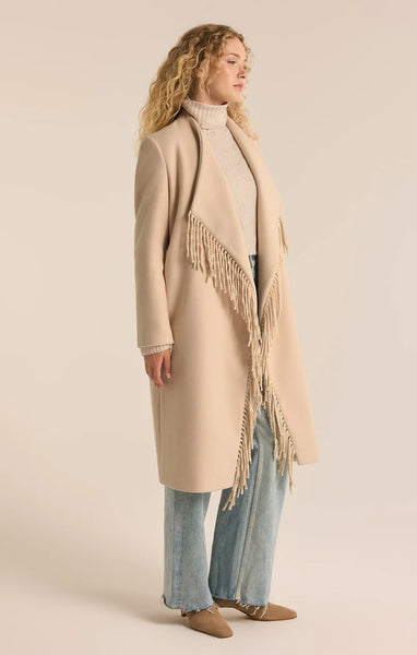 Natural Alchemist Fringe Coat