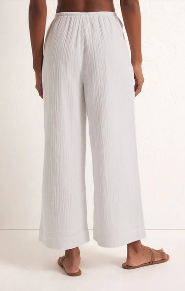 White Barbados Gauze Pant