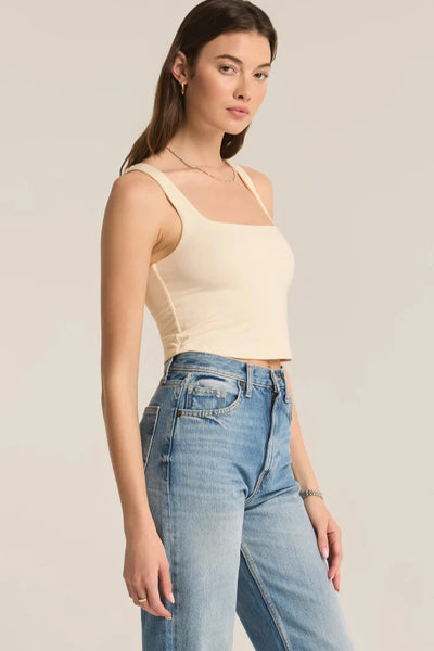 Sea Salt Myra Cropped Tank