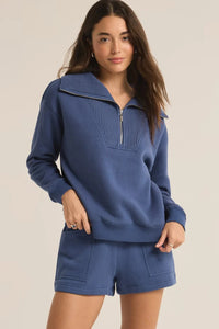 True Navy Sonata Fleece Sweatshirt