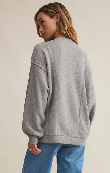 Classic Heather Grey Out Of Towner Sweatshirt