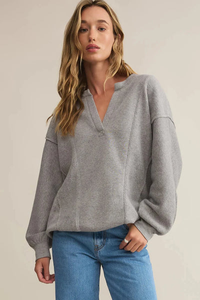 Classic Heather Grey Out Of Towner Sweatshirt