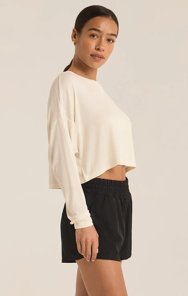 Sea Salt Layer On Longsleeve Top